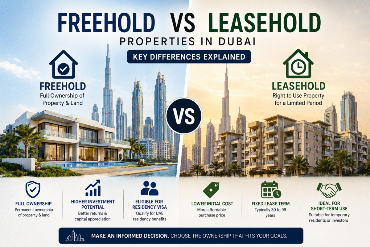 Freehold vs Leasehold Properties
